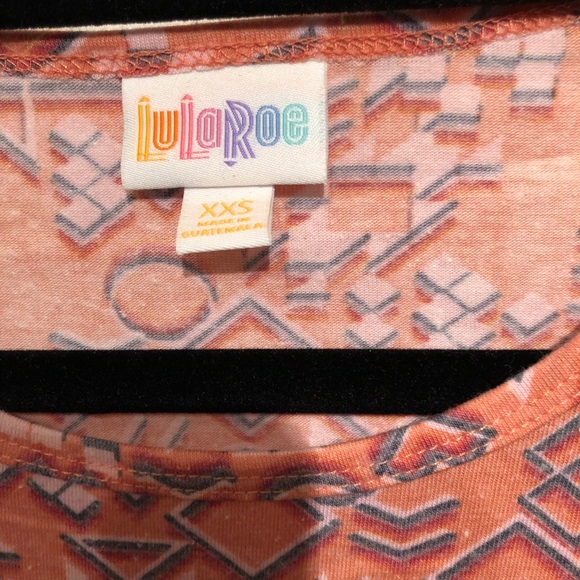 LuLaRoe Irma Top XXS - Picture 4 of 5